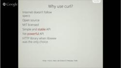 Thumbnail image of curl - a hobby project with a billion users